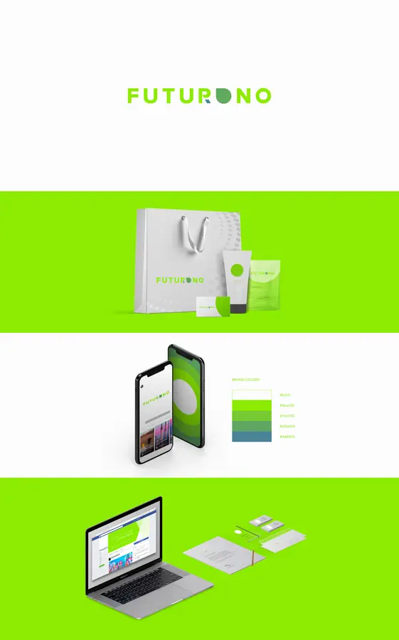 Futurono Brand Identity — Full identity system, brand identity by Saif Kasbati