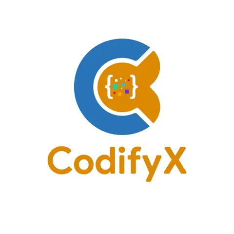 CodifyX — Software agency logo, logo design by Saif Kasbati