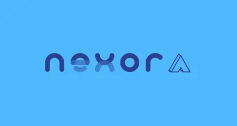 Nexor Logo — Wordmark, logo design by Saif Kasbati