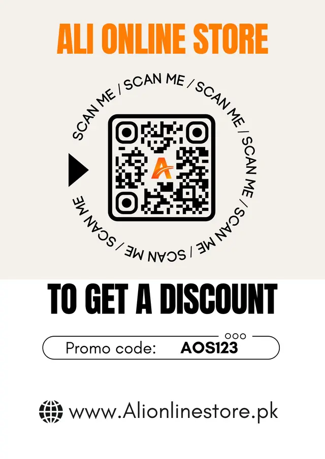 Store Discount Card — Ali Online Store, print design by Saif Kasbati